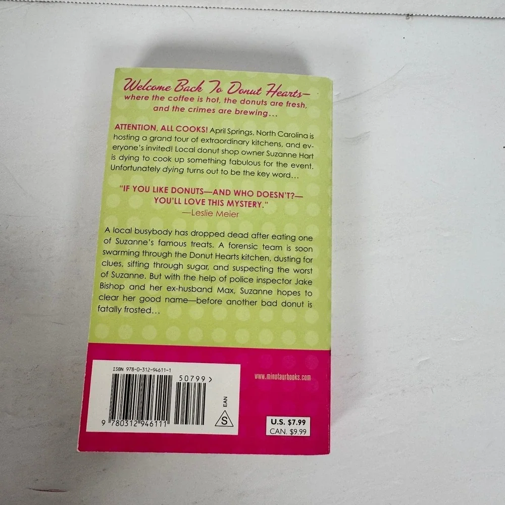 Jessica Beck Donut Shop Mystery Series Lot 4 Books Glazed Murder Fatally Frosted